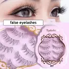 3D Natural False Eyelashes Short Light Soft Eyelash Wispy Extension Fake Lashes*
