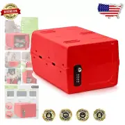 Industrial-Grade Lock Box with Combination & Key - Safety Solution