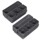 24 PCS Tool Box Organizer Office Organization Junk Drawer Organizers for6856