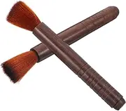 ERINGOGO Violin Cleaning Brush Set 2pcs Wool Material Dust Removal Tool for String Instruments