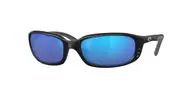 Costa Del Mar Brine Polarized 901714 Men's Sunglasses Black Size 59