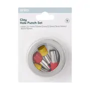 16 Piece Clay Hole Punch Set