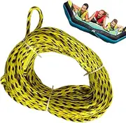 Boat Tow Rope - Safe Professional Climbing Rope - Heavy Duty Aquatic Exercise Equipment, Marine Dock Lines for Waterskiing, Wakeboarding, Kneeboarding & Aquatic Sports