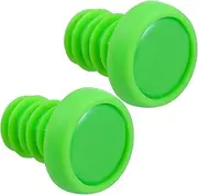 1Pair Bike Handlebar End Caps of Durable Bar Plugs for Road Mountain Folding Bikes Accessories for Injury Prevention and Extended Use