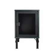 LIZZY BEDSIDE TABLE LAMP OCCASIONAL SIDE UNIT NIGHTSTAND IMPERIAL GREEN 35X55CM