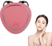 Skindion Levantamiento Facial Con Microcorriente Antiarrugas,Skindion Dispositivo De Rejuvenecimiento Facial Con Microcorriente,3 Levels of Adjustment Microcurrent Facial Device (Pink)