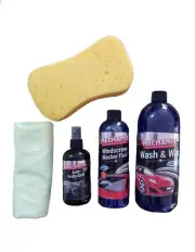 Mechanix 5 Piece Auto Care Car Cleaning Waxing Washing Protection Kit