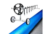 Pool Cover 500 Micron | 11x4.8m Swimming Pool Solar Blanket 5.5m Roller