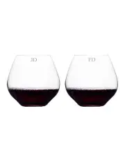 [Mon Verre] Personalised Vola Stemless Red Wine Set of 2 with Gift Box in Clear