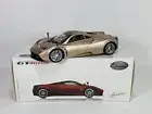 GT Autos ~ Pagani Huayra ~ Scale 1/18 ~ Gold ~ 11007MB ~ Welly Die Cast