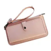 2 Pcs Wristband Long Women Wallet Many Departments Female Wallets Clutch Lady Purse Zipper Phone Pocket Card Holder Girls Carteras