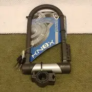 SUNLITE 9" DEFENDER U-LOCK KEY Bicycle Lock with Mounting Bracket