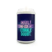 Inhale Confidence. Exhale Doubt. Scented Candle, Comfort Spice, 13.75oz