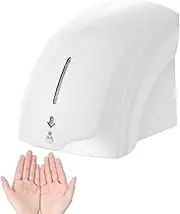 2000W Hand Dryer, Automatic Speed Hand Dryers with Automatic Sensor and Two Modes, Hand Dryer with 65±15℃ Temperature Range for Home Bathroom Commercial Bathroom and Toilet Extra Quiet