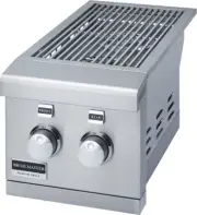 Broilmaster BSABF12N 12" Natural Gas Double Side Slide-in Burner in SS