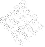 MINAOLULUS 100pcs Curved Sewing Needles for Upholstery Hook Needles Darning Tools for Carpets and Crafts