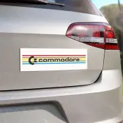 Commodore Rainbow 64 Retro Car Magnets
