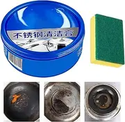 Cleaner For Stainless Steel Sink - 300g Metal Polish Cleaner Wax - Household Supplies, Pot Bottom Polish, Metal Polishing Cream For Grease, Oven