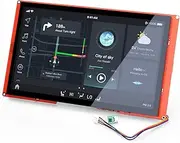 Nextion 10.1″ Intelligent Series HMI Display NX1060P101-011C-I Capacitive LCD-TFT Touch Screen 1024 * 600, Widely Used in Vehicle HMI, 3D Printer, Support Video Audio Animation Play Functions.