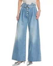 MOTHER The High Point Pouty Skimp Unholy Roller Wide Leg Jean