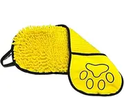 Pet Grooming Towel - Absorbent Soft Dog Towel Bath Supplies,Puppy Washing Pet Robes Quick Drying Cloth for Cleaning Glass Window Doors Washing Cars