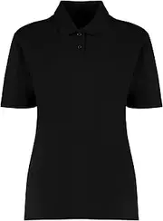 [KUSTOM KIT] Womens/Ladies Workforce Regular Polo Shirt (UK Size: 12 UK) (Black)