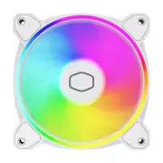 Cooler Master MasterFan MF120 HALO² Dual Loop ARGB PWM Case Fan - White (MFL-B2D