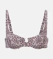 [Melissa Odabash] Melissa Odabash Milan bikini top AU 14 brown
