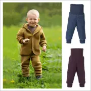 ENGEL Baby Wool Fleece Pants for Boys and Girls, 100% Organic Merino Wool, NB-1Y