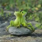 Miniature Landscape Frog Statue Figurine Home Decoration Fairy Garden Decor