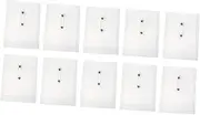 HOODANCOS Mini File Storage Folders 10pcs Stationery Pouches Office Supplies Vanity Organizers File Bags