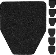 Mellisso Urinal Mats 6 Pack Urinal Pads Urinal Floor Mats for Men Bathroom Commerical Disposable Non-Slip Rubber Backing Washable