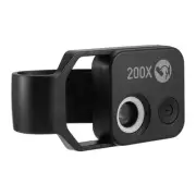 200X Cell Phone Microscope Accessory with Window Microscope, Portable 5493