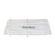 WHITE VENETIAN BLIND AUTO SHADE FOR MITSUBISHI COLT NOV 1980 - JUN 1989
