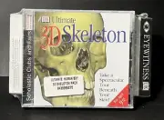 DK Ultimate 3D Skeleton CD ROM, Human Body 2.0 CD Rom & Human Machine VHS 3 Pack