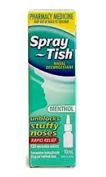 Spray Tish Menthol Nasal Mist 10ML