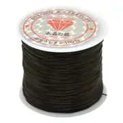2 Pack 50M 0.5Mm Elastic Cord For Jewelry Making