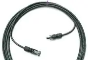 MC3 & MC4 Solar PV Cables 8'-25'-33'-50'-30'-100' non-locking connectors #10 AWG