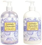 Greenwich Bay Trading Hand Soap & Hand and Body Lotion, 16 Ounce, 2 pack Bundle Set (Lavender Chamomile)