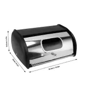 New Bread Bin Bread Box Bread Holder Storage Container With Small HD