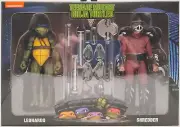 NECA Teenage Mutant Ninja Turtles 1990 Movie Shredder Vs Leonardo NEW IN BOX