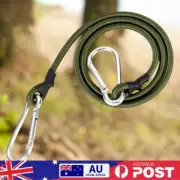 Rubber Bungee Cord 30/60/90cm with Hooks Luggage Packing Rope Elastic Tie Strap