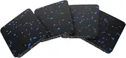 Non-Slip Exercise Mats Treadmill Floor Protector Noise-canceling Floor Protection Pad Set