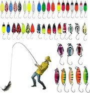 Metal Sequins Baits - Metal Spoon Spinner Baits - Multi-Functional Leisure Tool for All Kinds of Weather and Water Conditions