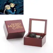Howl's Moving Castle Handmade Mirror Wind Up Music Box: Howl's Moving Castle