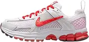 [Nike] Vomero 5 Big Kids' Shoes (HV5171-121, Summit White/Pink Foam/Dark Team Red/Light Crimson)