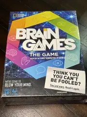 National Geographic Brain Games The Game New Factory Sealed