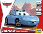 1/43 Sally. Disney Pixar "Cars" Zvezda 2015 Plastic Model kit