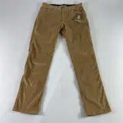Howler Brothers Corduroy Pants Men's 32x32 Tan Frontside 5-Pocket Stretch NWT