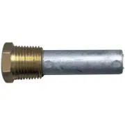 Anode Zinc Engine with Brass Plug Universal 73 x 13mm x 3/8 inch BSP
